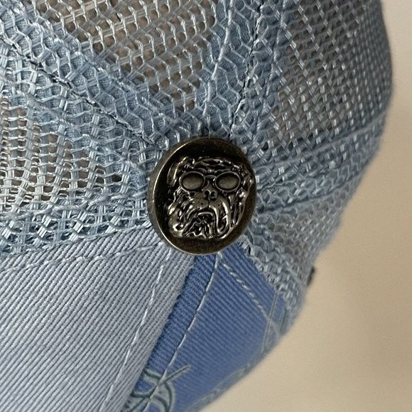 Pugs Gear Women's Light Blue Hat Trucker Baseball Cap One Size Mesh Adjustable - Picture 8 of 12